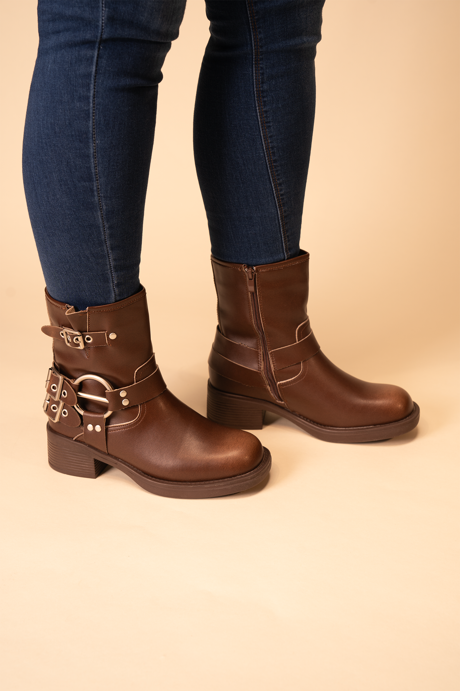 Bota Mujer Café Dahia Thunder Blue Thunder Blue